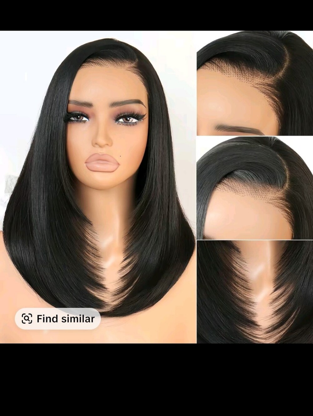 layered pre cut wig